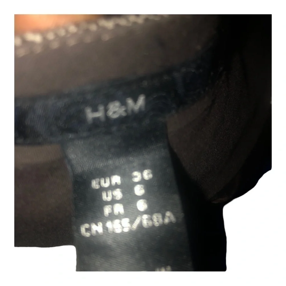 - Women’s Wool Blend fully Linen HM Pants Size 6 Brown Color